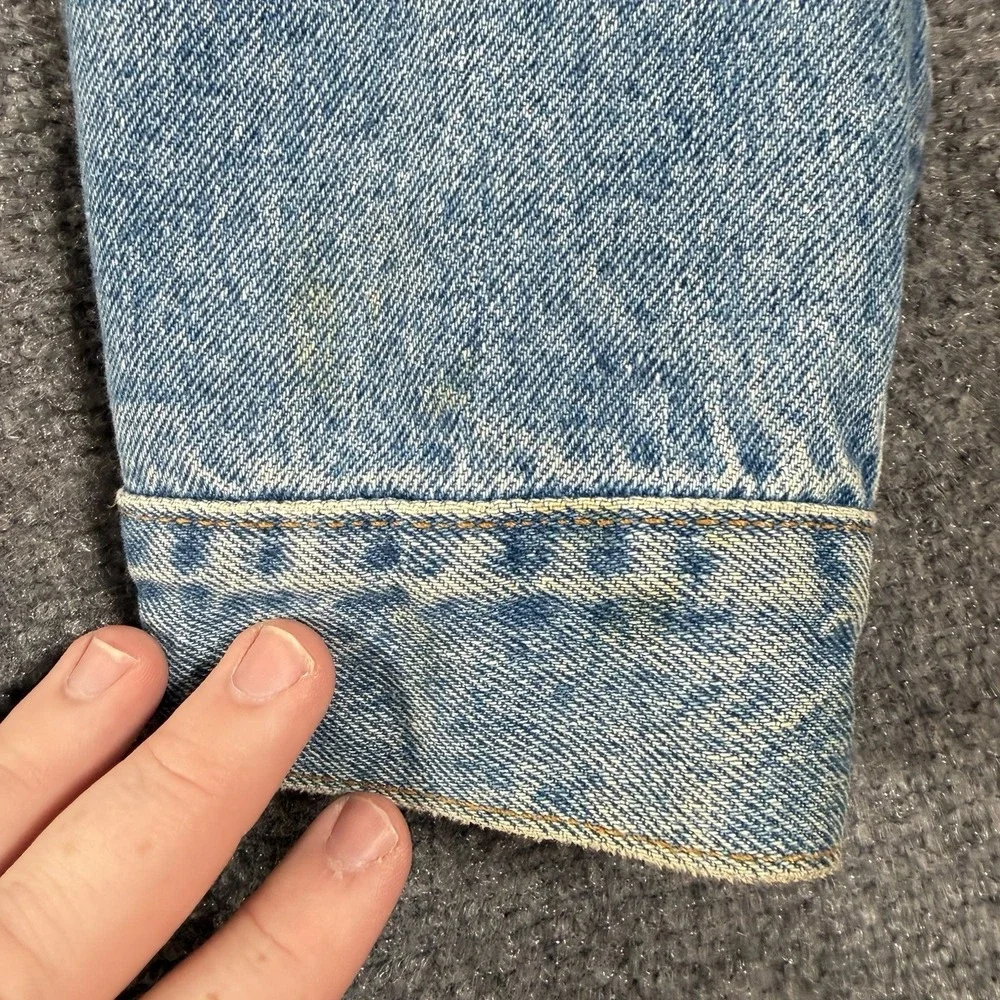 Vintage Levi's Orange Tab Jacket Mens 40 Regular Medium Blue Type 3 Denim
